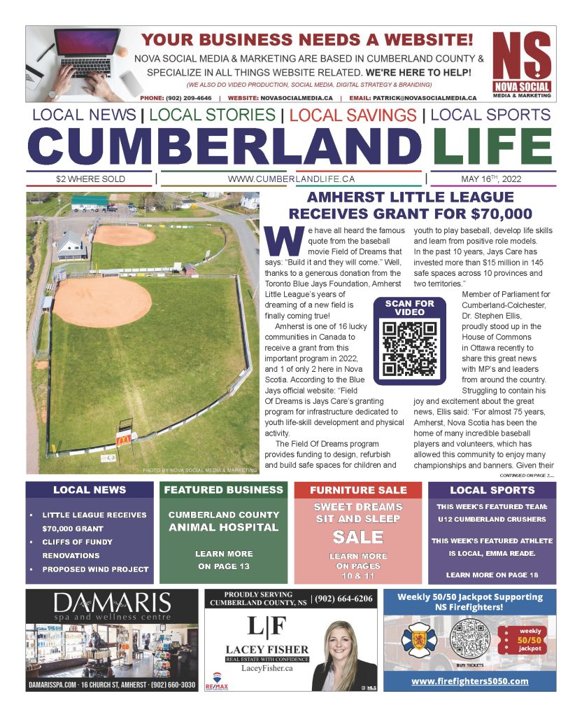 Cumberland Life Newspaper Issue 3 Front Page