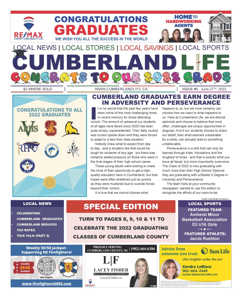 Cumberland Life Issue 6 - Graduation Edition Cover