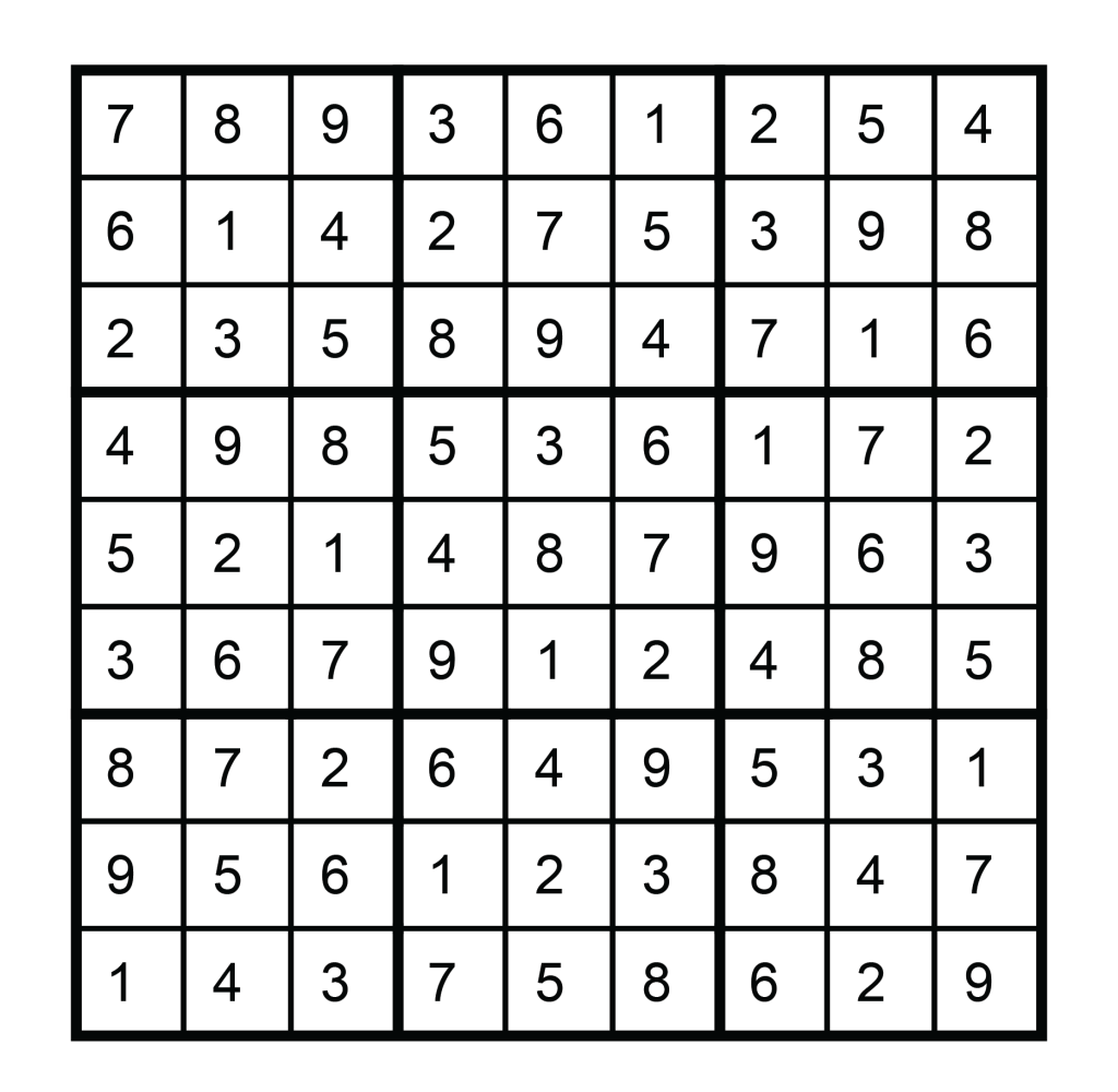 Issue 6 Sudoku Solution