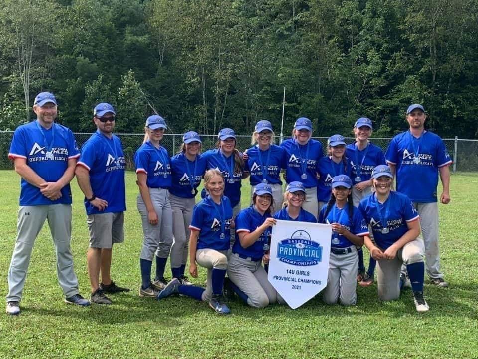 OXFORD WILDCATS U14 BASEBALL TEAM PHOTO