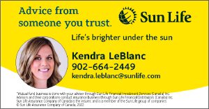 Kendra Leblanc Sun Life Business Card