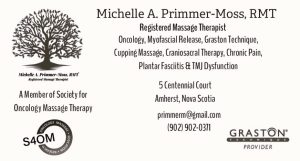Michelle A. Primmer-Moss Business Card
